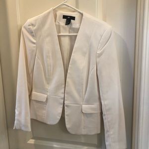 H&M off-white size 6 blazer